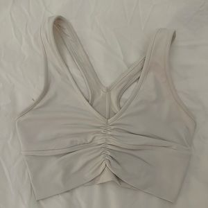 ALO scrunches sports bra top